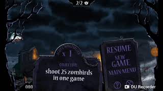 HYBRID HORROR MONTH: Playing "Shoot The Zombirds" with my dark side (help)