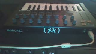 Techno LIVE Minilab w/daw IIII 135 bpm (pad techno)