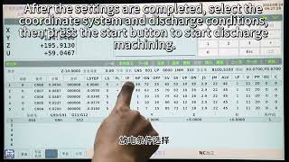 1 Discharge conditions explanation Electrical Discharge Die Sinking Mirror EDM Machine