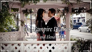 Elijah and Elena Kiss || TVD 4 x 18 || Upscaled For Edits