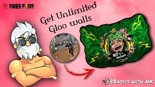 How to get Unlimited gloowall in training ground in free fire | English Subtitle | Basic with NK