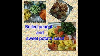 Boiled peanut and sweet potato salad// Nature Natural Friends channel