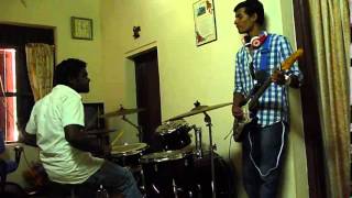 awesome play by Guitarist Jithin J and Shiju Mad Drummer during their practice sessions...