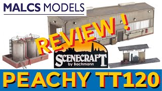TT120 Buildings Exclusive to Malc’s Models from Scenecraft by ​⁠@BachmannTrainsUSA
