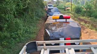 BODIES OF THE FAMILY MEMBERS WHO DIED IN NAKURU ACCIDENT LEAVES THE MORTUARY 