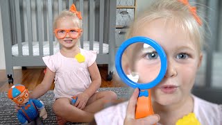 Detective Juniper Solves a Suspicious Mystery with @Blippi