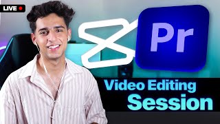 Live video editing session ( Learn basics of video editing ) | Moppyop