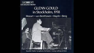 Glenn Gould plays Haydn in Stockholm