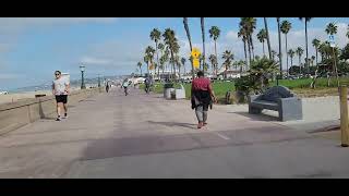Slow Bike Ride From South Mission Beach To Belmont Park San Diego October 2023