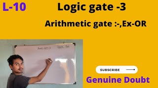 Logic gate -3 || (Analog & Digital Electronics) by :- Ajay jha