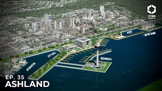 Transforming My Waterfront Into a TOURIST Hotspot! - Ashland #35 | Cities Skylines 2