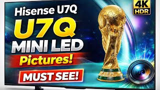 Hisense U7Q 55” Mini LED 4K TV Picture Quality Test 🔥 Good or Bad? Honest Review!