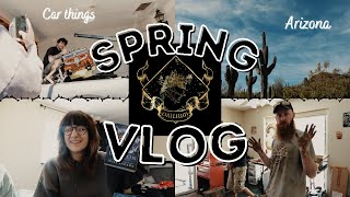 A POORLY FILMED VLOG ~ orilium readathon and a trip to arizona