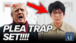 Ghislaine TRAPS Trump with DESPICABLE PLEA PLOT