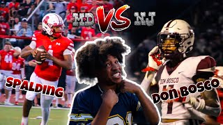 WHICH STATE IS BETTER?? NEW JERSEY VS. MARYLAND SHOWDOWN! Don Bosco vs. Archbishop Spalding