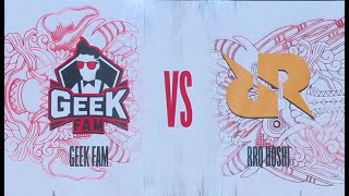 REGULAR MOBILE LEGENDS MPL SEASON 9 MINGGU KE 1 HARI KE 1 MATCH RONDE 1 RRQ VS GEEK