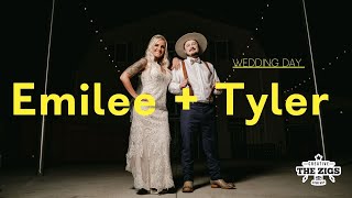 Emilee + Tyler Hatley Wedding Day
