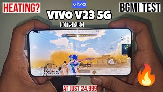 Vivo V23 5G PUBG Mobile Gaming Test with 60FPS & Heating | BGMI Gameplay Test 🔥