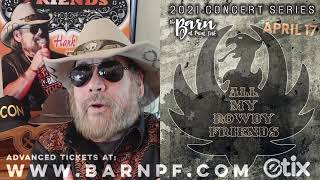 All My Rowdy Friends coming to The Barn At Paint Fork April 17, 2021