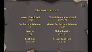 Colosseum World Record in 18:57.6