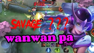 Savage??? wanwan😭