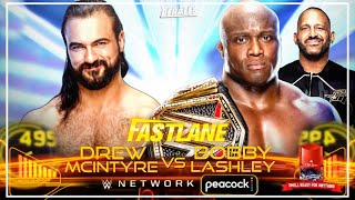 COMO HACER LA MATCH CARD DE WWE FASTLANE 2021