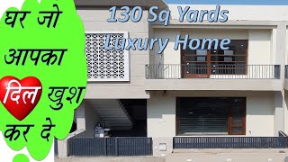 Best Modern Villa Design | 130 Square yard house plan design | Modern House Design Indian style