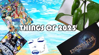 THINGS OF 2025!
