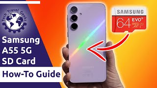 How to expand Samsung Galaxy A55 storage with microSD cards