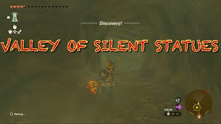 Zelda TotK | Valley of Silent Statues | Gerudo Ruins Cave