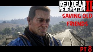 SAVING OLD FRIENDS - Red Dead Redemption 2 (no commentary/walkthrough) | pt 8