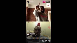 TSU SURF ON IG LIVE MORNING SHOW GETTING DARK | "TRICKERY"