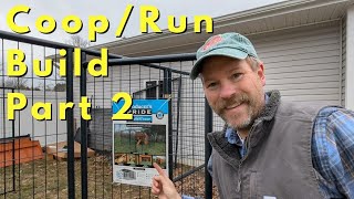 Building new chicken coop & run LIVE! #garden #chickens #gardening