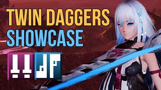 【PSO2NGS】Twin Daggers Fighter/Gunner -  Destroying "Nex Vera" Raid Boss Gameplay | 1282 Battle Power