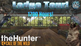 Touring My Crazy Trophy Lodge After 1700 Hours in the Hunter | Call of the Wild #cotw 