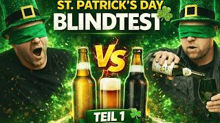 Wir feiern St. Patrick’s Day! 🍀 Blindtest mit 3 Bieren – Teil 1 #StPatricksDay #Bier