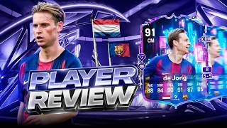 91 FLASHBACK DE JONG SBC PLAYER REVIEW - EA FC 26 ULTIMATE TEAM