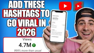 The BEST Tags & Hashtags To Use On YouTube Shorts To Go Viral FAST in 2026 (new update)