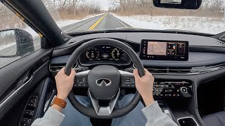 2026 Infiniti QX60 Sport - POV Test Drive (Binaural Audio)