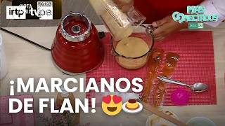 Prepara marcianos de flan con dulce de leche con esta receta | “Más conectados”