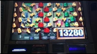 WMS MONOPOLY BONUS CITY Slot Machine - Good Bonus on 80-cents at Borgata AC