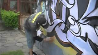 SUBWAY VANDAL CREW #46 - GRAFFITI MURAL