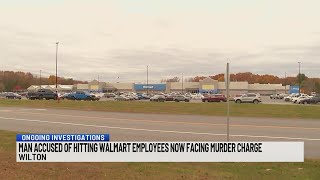 Man accused of hitting 2 with car at Wilton Walmart now charged with murder