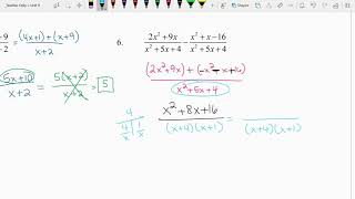 9.2 Day 1 - Add/Sub Rational Expressions
