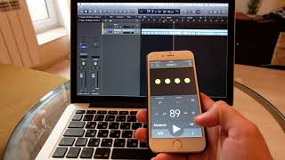 Замеряем темп композиции с помощью Logic Pro (BPM Counter) или с помощью смартфона
