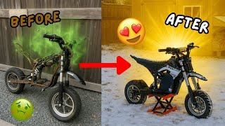 From Crashed to Clean! (full razor rebuild)