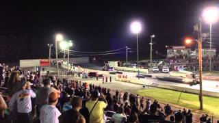 Bob Motz Jet Truck Pre-Stage At Atco Thrill Show