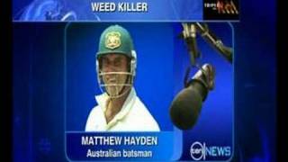 Harbhajan Singh and Matthew Hayden sledging