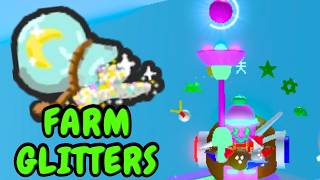 This is the BEST Way to Get Glitters in Bee Swarm Simulator