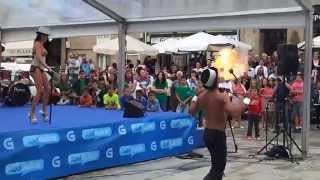 Presentando Muiños Dance en Celanova